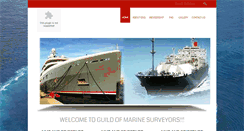 Desktop Screenshot of guildofmarinesurveyors.org
